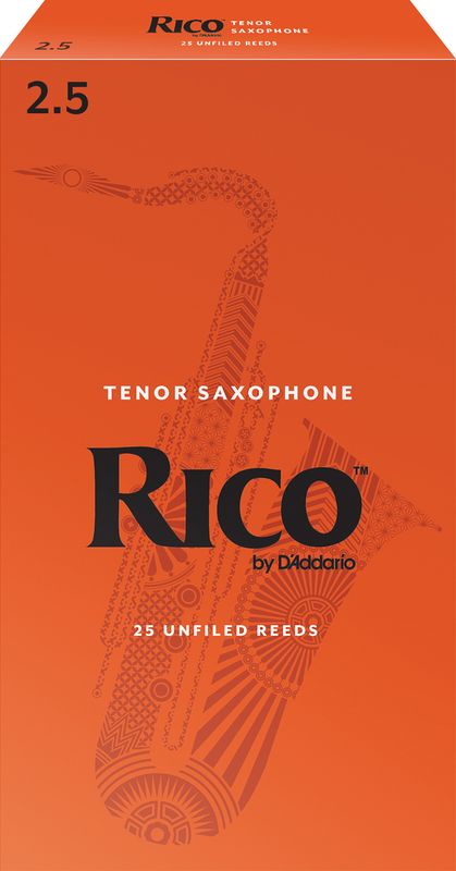 D'Addario RKA2525 Rörblad Rico Tenor-sax 25-p. 2.5