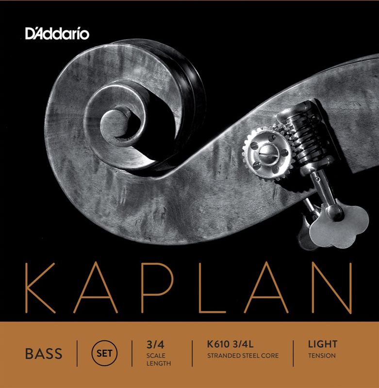 Daddario Orchestral K610 3/4L Kaplan Bas Set 3/4 /Light Tension