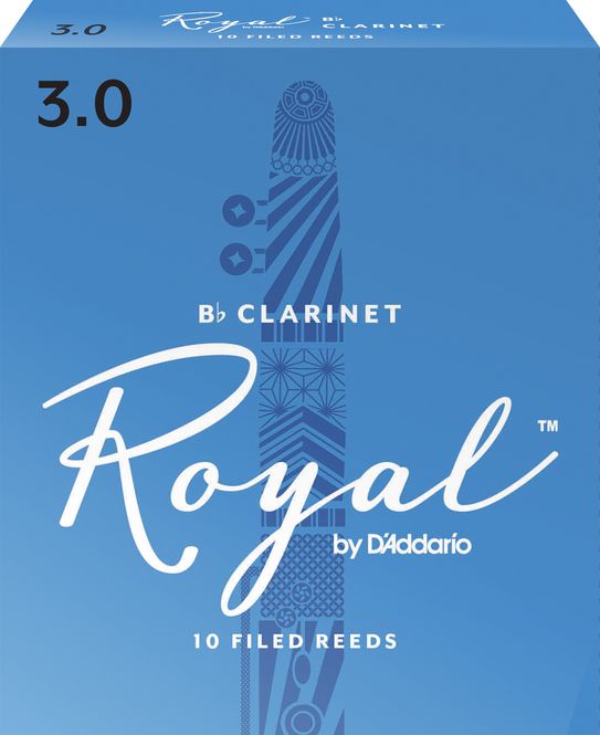 Hovedbilde D'Addario RCB1030 Rörblad Royal Bb-Klarinett. ...