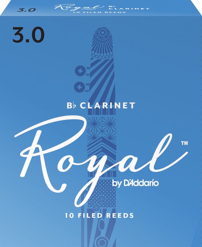D'Addario RCB1030 Rörblad Royal Bb-Klarinett. 10-p. 3