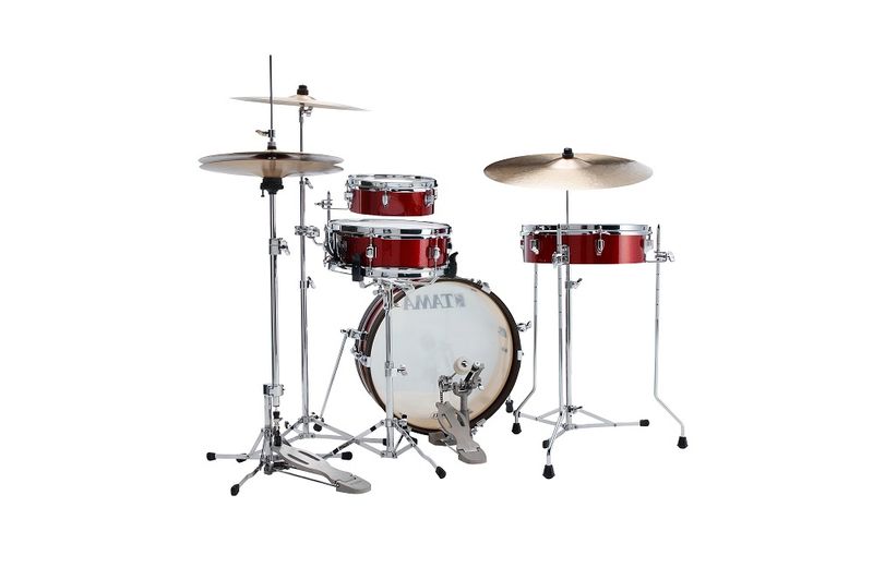 Tama LJK48P-BRM Club Jam Pancake 4-del.shell kit  - Burnt Red Mist