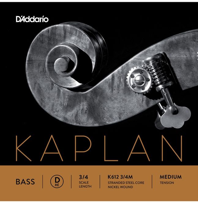 Hovedbilde Daddario Orchestral K612 3/4M Kaplan Bas D 3/4 ...