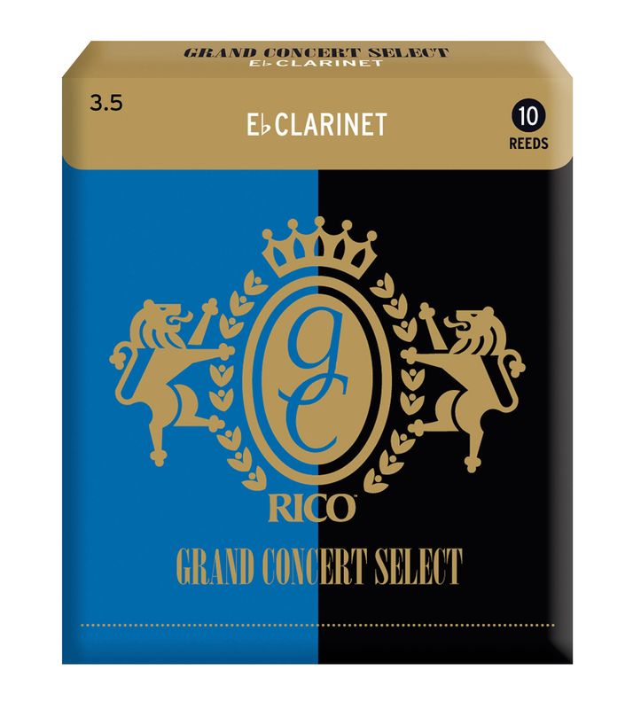 D'Addario RGC10ECL350 Rörblad Grand Consert Select Eb-Klarinett. 10-p 3.5