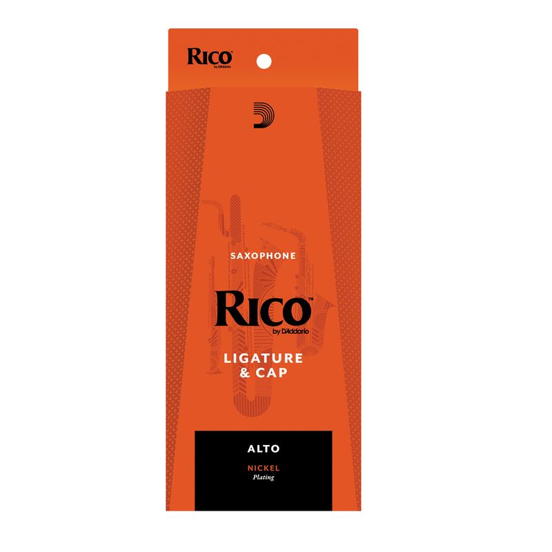 D'Addario RAS1N Ligature + kapsel Altsax