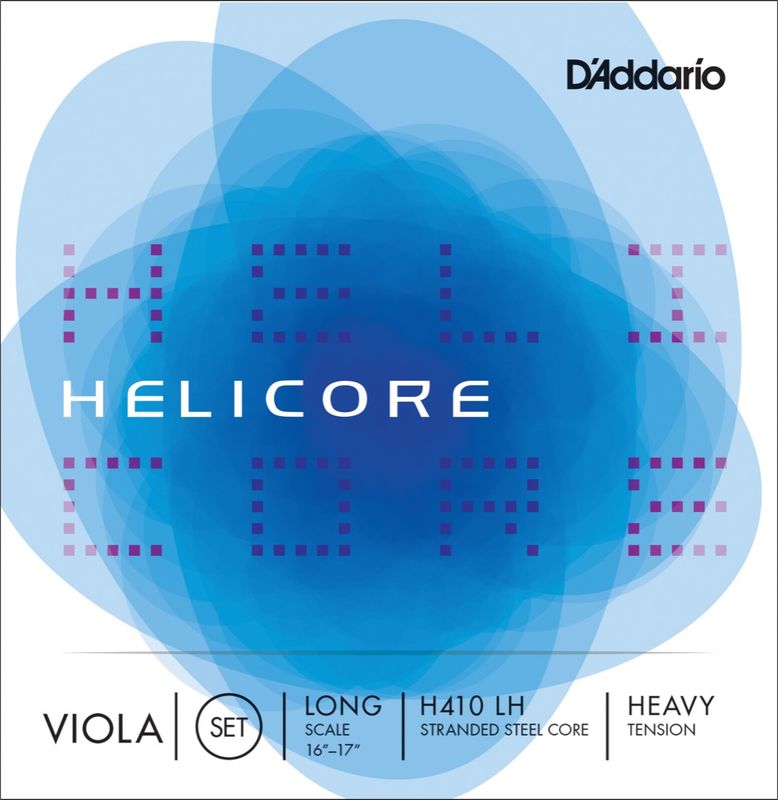Daddario Orchestral H410 LH Helicore Viola Set Long/Heavy Tension