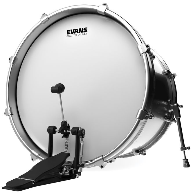 Hovedbilde Evans BD20GB4UV 20'' Bastrumskinn EQ4 Batter UV Coated
