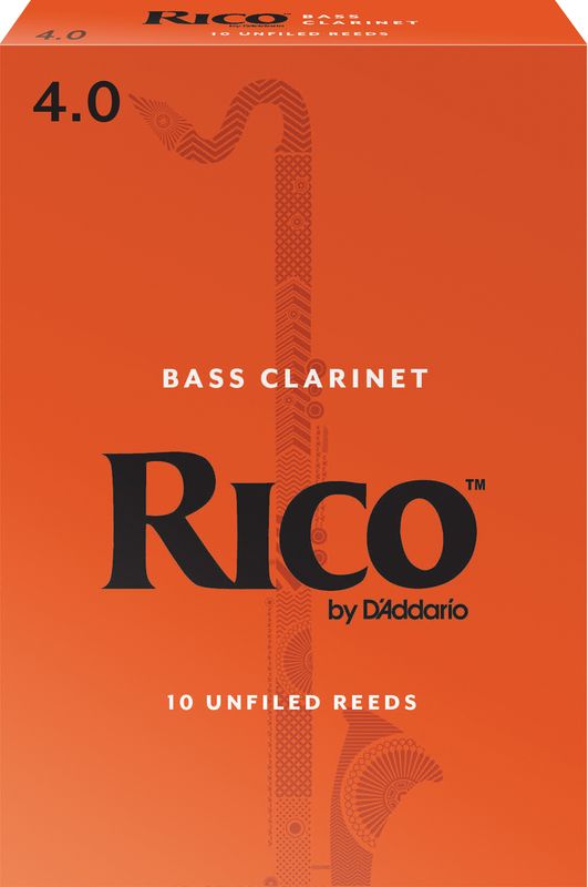 D'Addario REA1040 Rörblad Rico Bas-Klarinett 10-p. 4