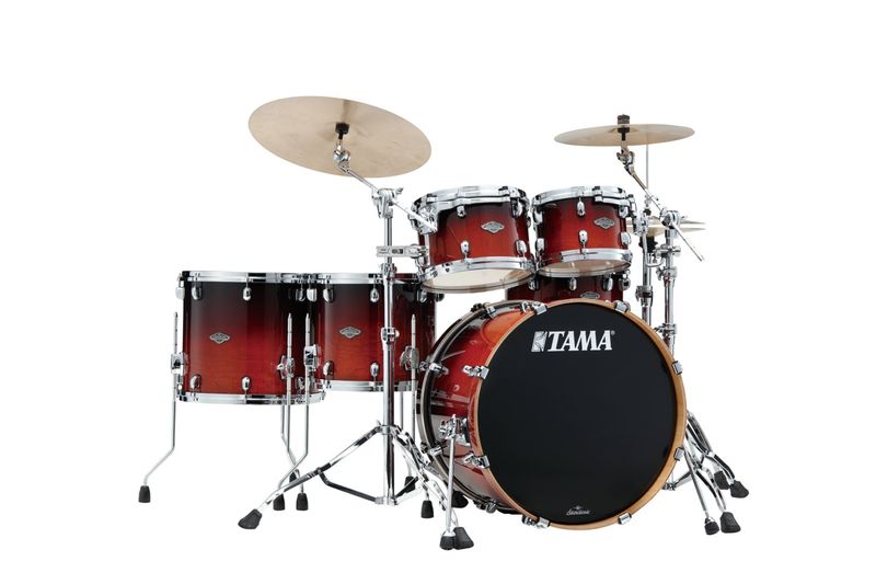Tama MBS52RZS-DCF SC Performer M/B 5-shellkit (10,12,14,16,22),Dark Cherry Fade