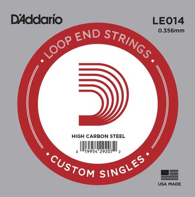 Hovedbilde D'Addario LE014 Banjo/Mandolin Loop End Plain ...
