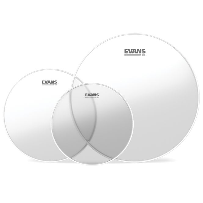 Hovedbilde Evans ETP-G2CLR-R Tom Pack Genera G2Clear Rock ...