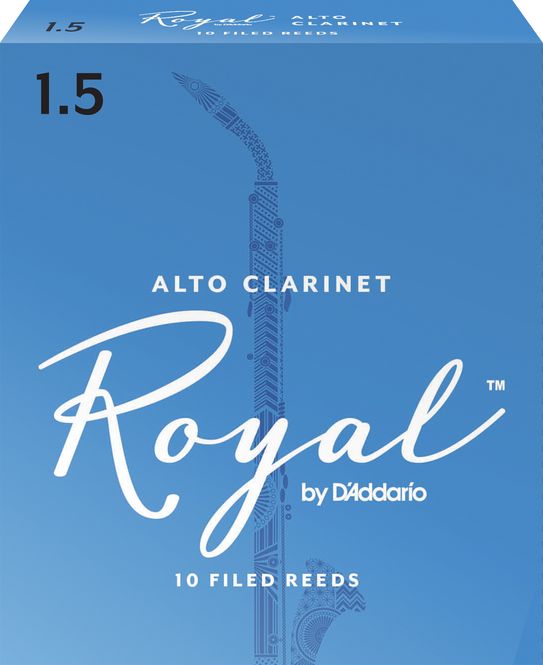 Hovedbilde D'Addario RDB1015 Rörblad Royal Alt-Klarinett. ...