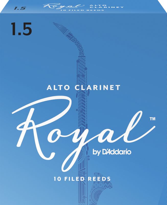 D'Addario RDB1015 Rörblad Royal Alt-Klarinett. 10-p. 1.5