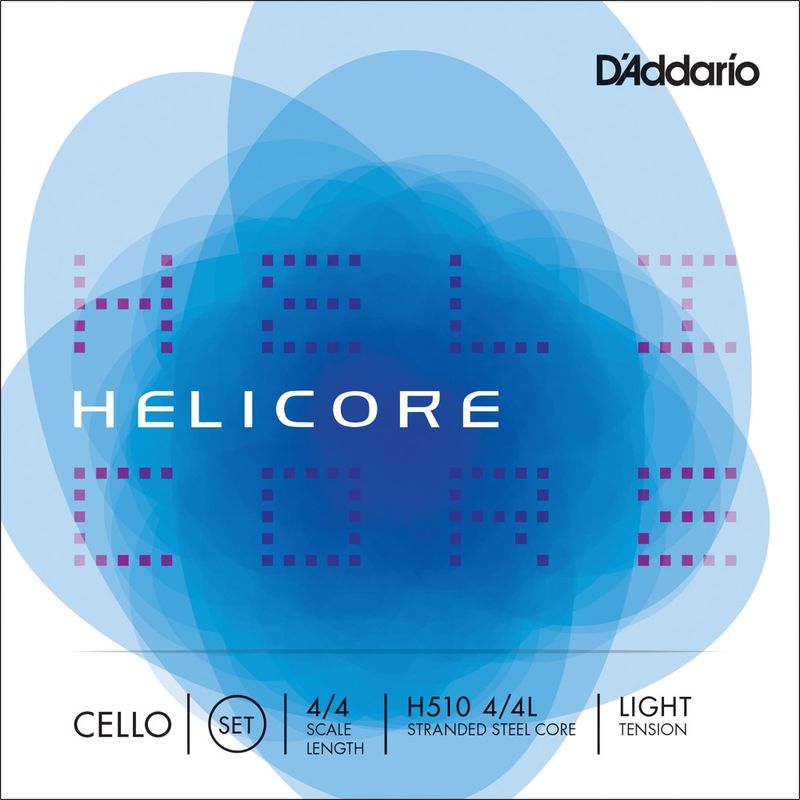 Daddario Orchestral H510 4/4L Helicore Cello Set 4/4 /Light Tension