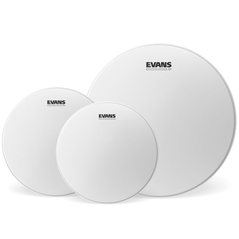 Evans ETP-G1CTD-F Tom Pack Genera G1Coated Fusion 10'', 12'', 14''