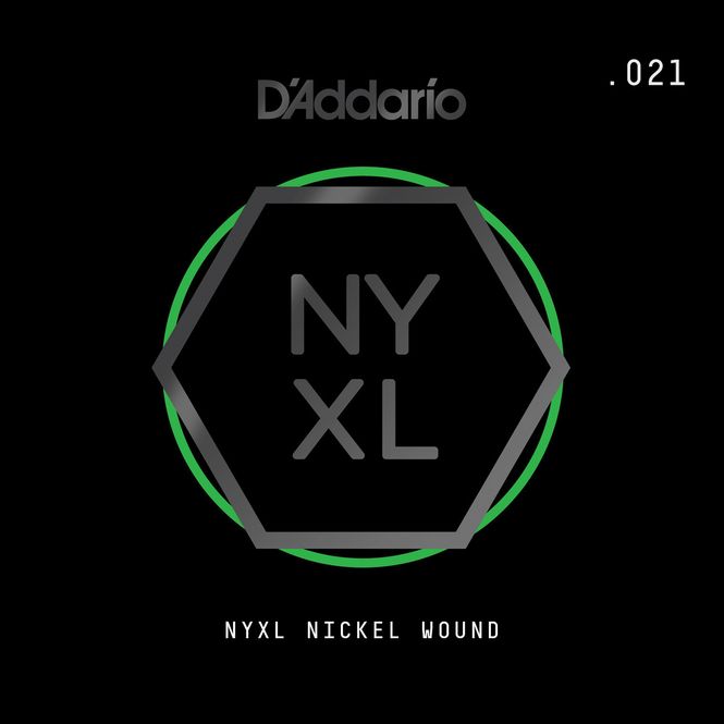 Hovedbilde D'Addario NYNW021 Gitarsträng NYXL Nickel Wound 021