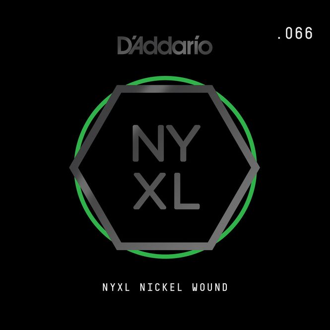Hovedbilde D'Addario NYNW066 Gitarsträng NYXL Nickel Wound 066