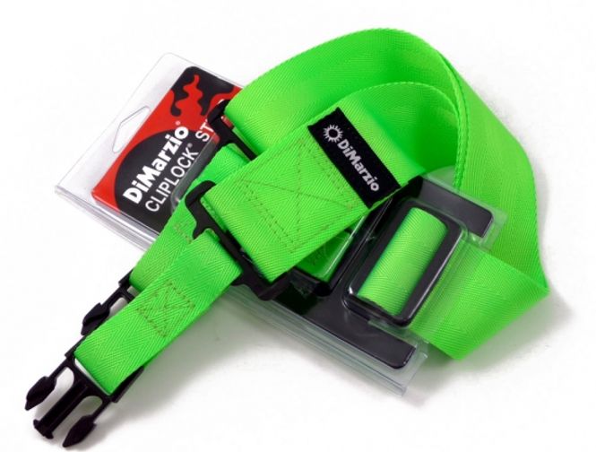 Hovedbilde Dimarzio DD2200GNS 2'' ClipLock X-Short Neon ...