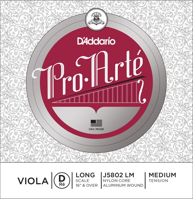 Hovedbilde Daddario Orchestral J5802 LM Pro Arte Viola D ...