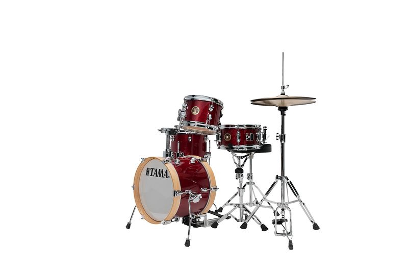Tama LJK44H4-CPM Club Jam-Kit, 4-del.med stativ, Candy Apple Mist