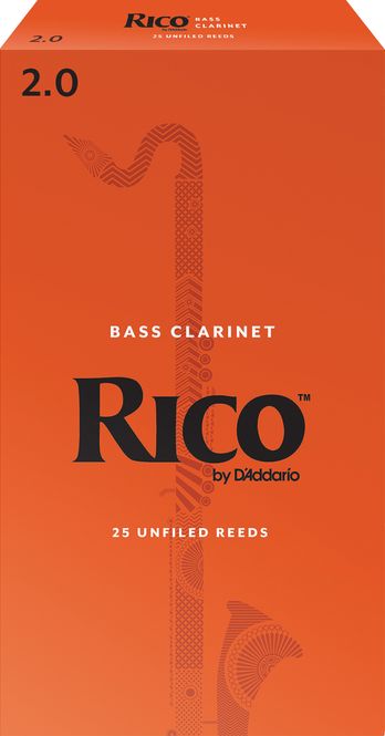 Hovedbilde D'Addario REA2520 Rörblad Rico Bas-klarinett ...