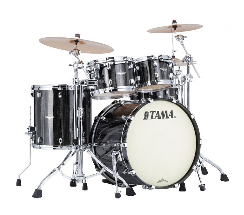 Tama MA42TZS-BCS SC Maple 4-shellkit (10,12,16,22),BK Cloud.& Silv.Lin.