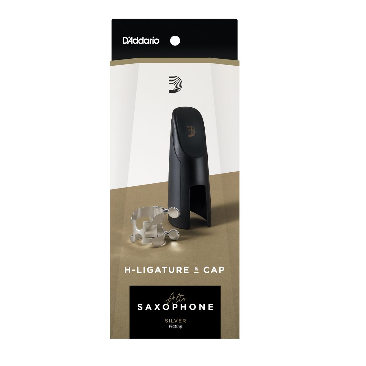 D'Addario HAS1S H-Ligature+kapsel Alt-sax