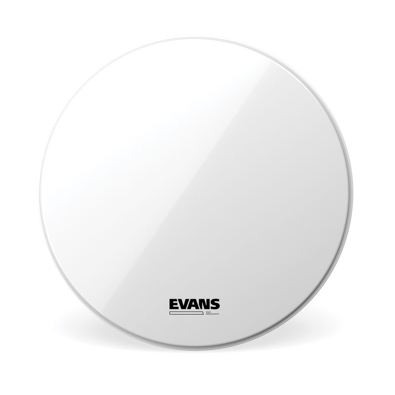 Evans BD22RSW-NP 22'' Bastrumskinn EQ3 Reso Sm.White