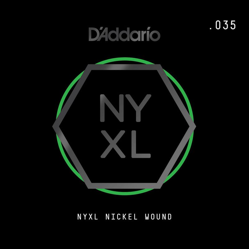 D'Addario NYNW035 Gitarsträng NYXL Nickel Wound 035