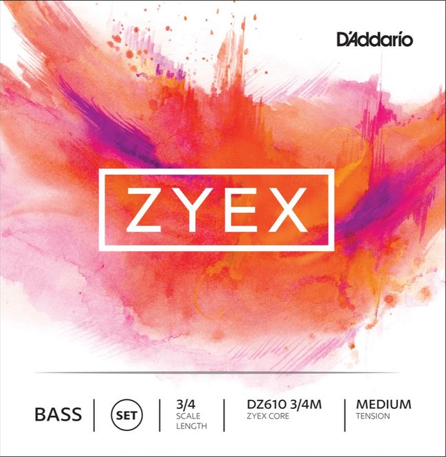 Hovedbilde Daddario Orchestral DZ610 3/4M Zyex Bas Set 3/4 ...
