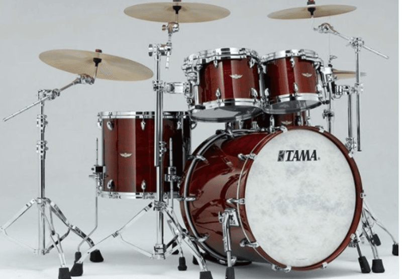 Tama TW42RZS-RBW Star Walnut 4-set shellkit (10,12,16,22), Ruby Baby