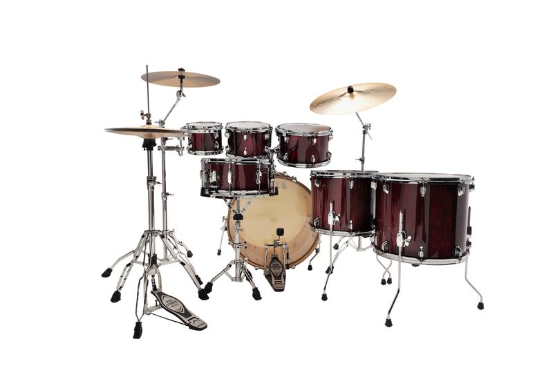 Tama CL72RSP-GGP Superstar Classic MA 7-del Shell-kit, Gloss Garnet Lacebark Pine