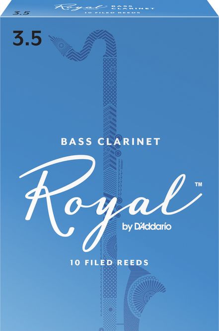 Hovedbilde D'Addario REB1035 Rörblad Royal Bas-Klarinett. 10-p. 3.5