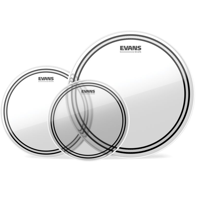 Evans ETP-EC2SCLR-S Tom Pack Edge Control Clear Standard 12'', 13'', 16''