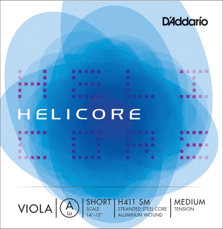 Daddario Orchestral H411 SM Helicore Viola A Short/Medium Tension