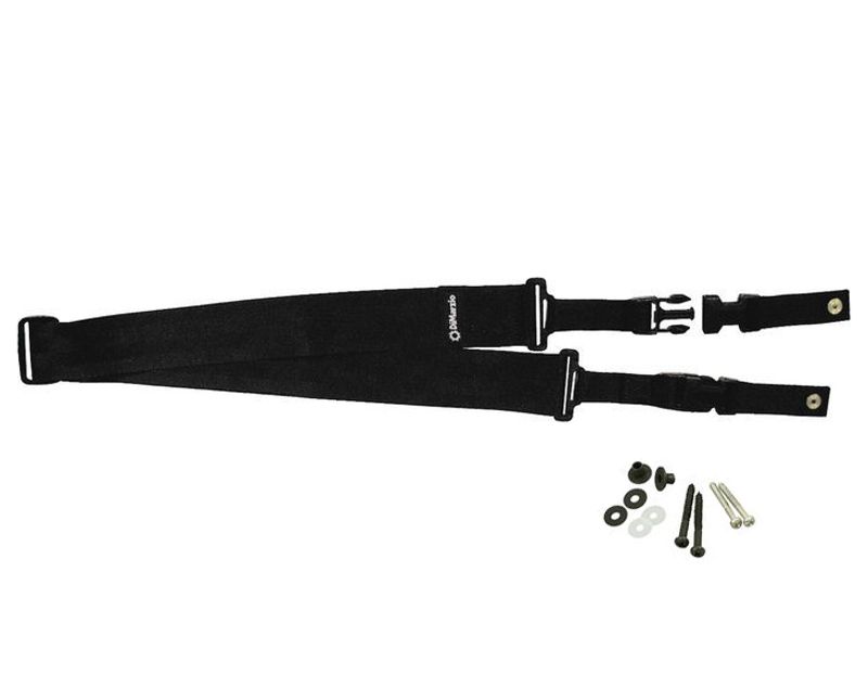 Dimarzio DD2200BK 2'' ClipLock Strap Nylon Black