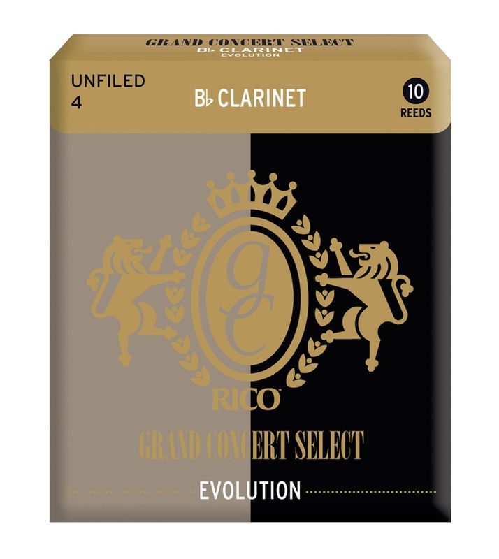 D'Addario RGE10BCL400 Rörblad Grand Consert Select Bb-Klarinett Evo 10-p 4