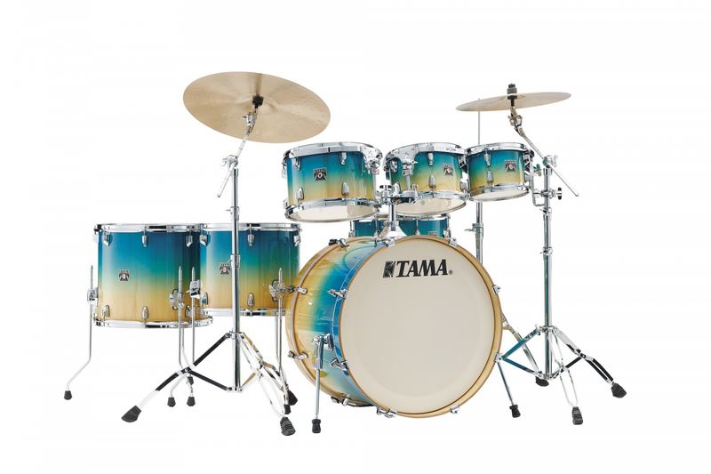 Tama CL72RSP-CLP Superstar Classic MA 7-del Shell-kit, Caribbean Lacebark Pine Fade