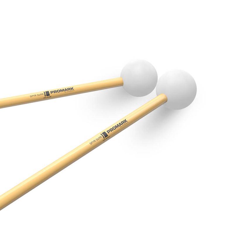 Promark SU9R SPYR Mallet Bells, Large Delrin, Rattan