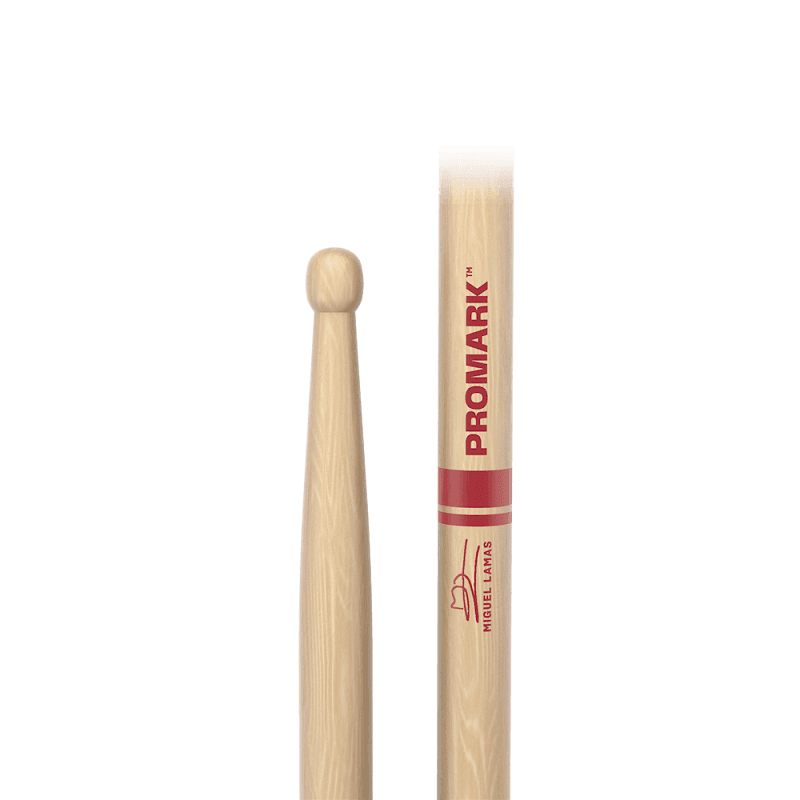 Promark TXMLW Miguel Lamas Signature, Hickory, Large Round tip