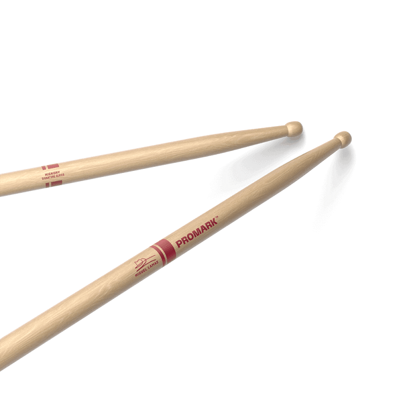 Promark TXMLW Miguel Lamas Signature, Hickory, Large Round tip