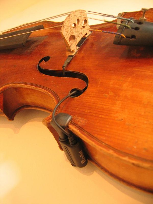The Realist RLSTVOMN Copperhead pick-up för viola 1/8'' minijack