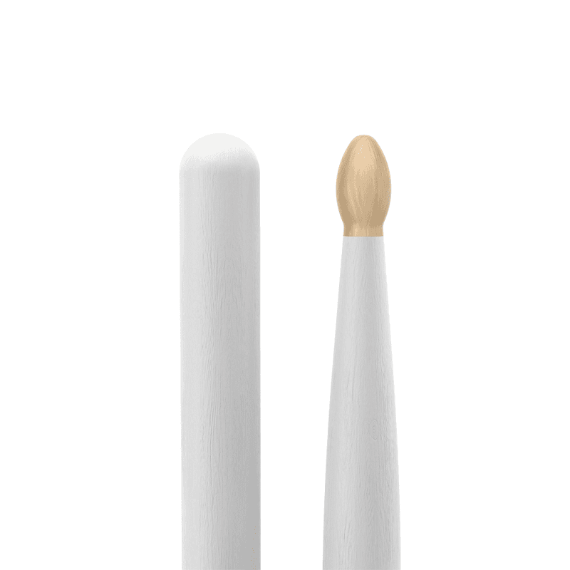 Promark TX5AW-WHITE Classic Painted Forward 5A, Oval tip - White