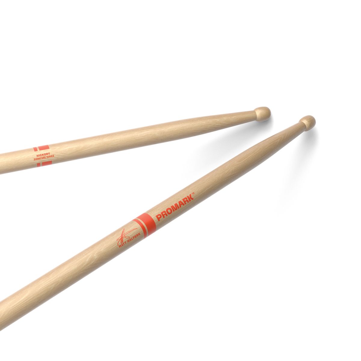 Promark TXMHW Matt Halpern Signature, Hickory, Large Round tip