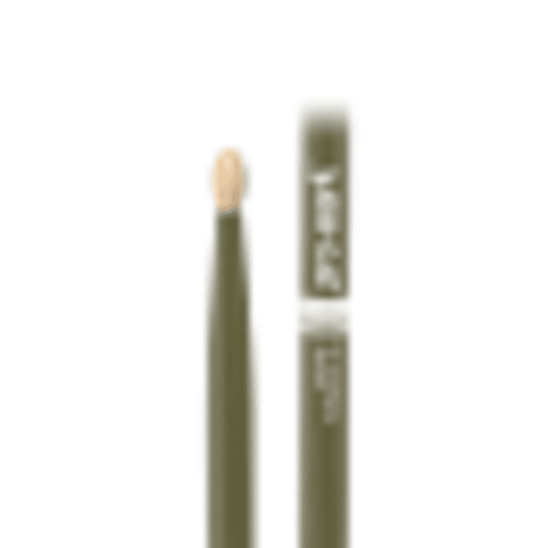 Promark TX5BW-GREEN Classic Painted Forward 5B, Oval tip - Green