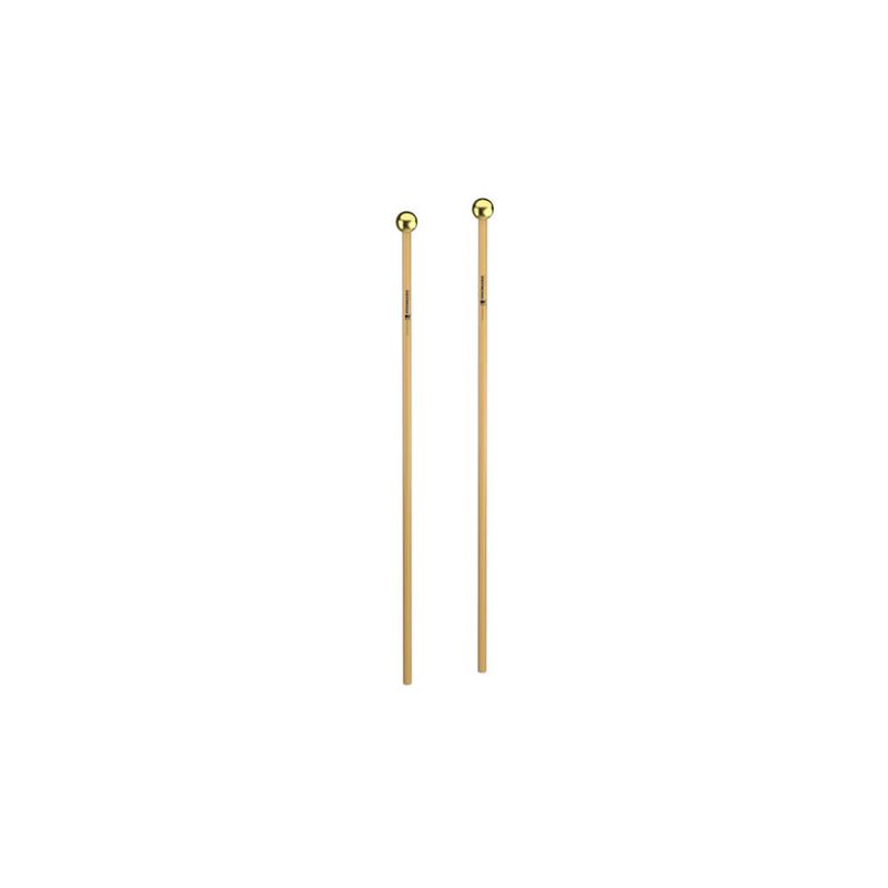 Promark SU13R SPYR Mallet Bells, Medium Brass, Rattan