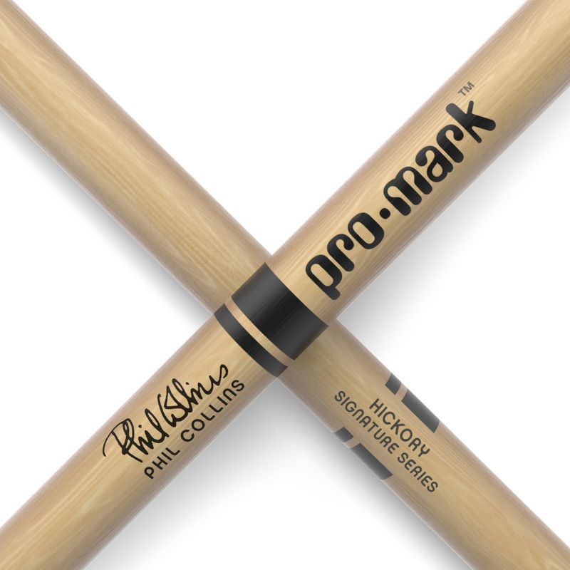 Promark TXPCW Phil Collins Signature, Hickory, Large Round tip