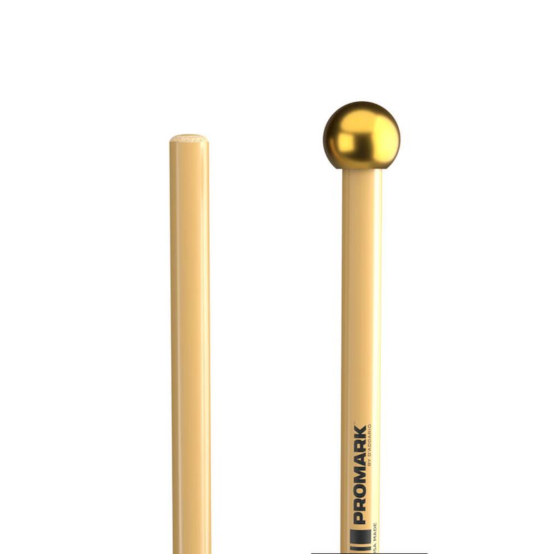 Promark SU14R SPYR Mallet Bells, Small Brass, Rattan
