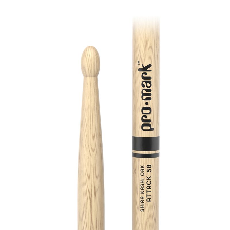 Promark PW5BW Classic Attack, 5B, Oak, Oval tip
