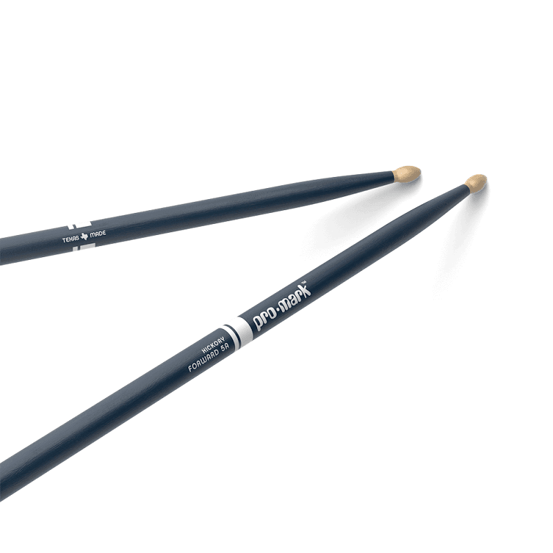 Promark TX5AW-BLUE Classic Painted Forward 5A, Oval tip - Blue