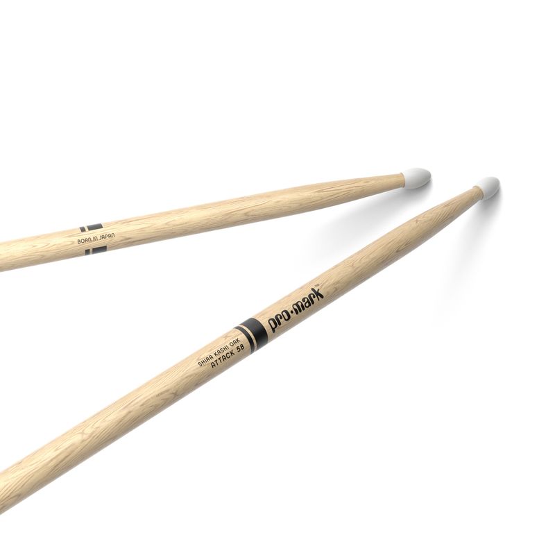 Promark PW5BN Classic Attack, 5B, Oak, Nylon tip